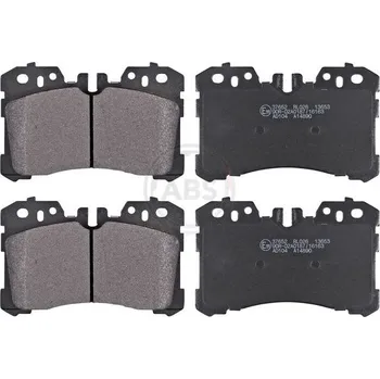 Brzdová destička Sada brzdových destiček, kotoučová brzda A.B.S. 37652
