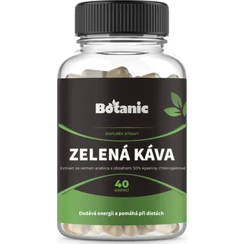 Přírodní produkt Botanic Zelená káva 40 cps.