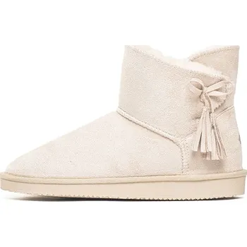 Dámské kozačky Boty ISLAND BOOT Creme 291456 36