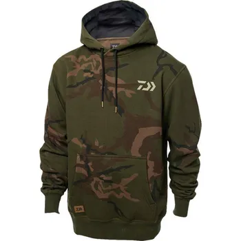 Rybářské oblečení Mikina Daiwa Carp Camo Hoodie XL