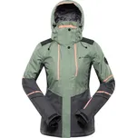 Bunda dámská ALPINE PRO ZARIBA s membránou PTX zelená Varianta: S