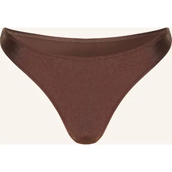 Dámské plavky Mrs & Hugs Dámské Brazilské Bikiny, tmavě hnědá, 38