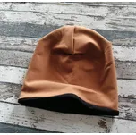 Yháček Šmoulí čepička Yháček, oboustranná, černá/karamelová Velikost:: L