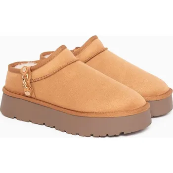 Dámské kozačky Boty ISLAND BOOT Hellbraun 317472 37