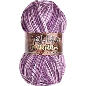 VSV Pletací příze Elian Tabby 31895 - fialová