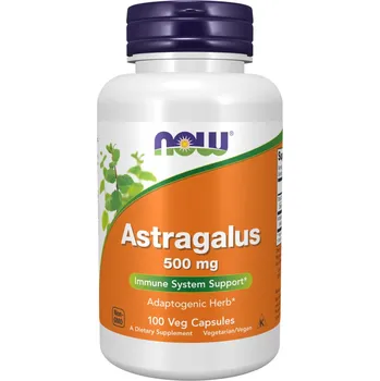 Přírodní produkt NOW FOODS Astragalus, Kozinec, 500 mg, 100 rostlinných kapslí