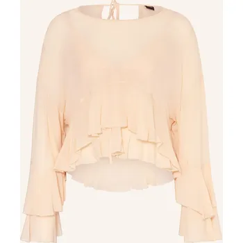 Dámská halenka Boss Dámská Blůza Bleja S Volány, tmavě oranžová, 34