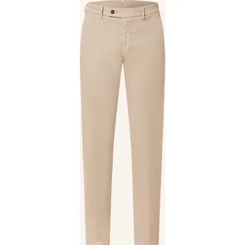Pánské kalhoty Berwich Pánské Chino Kalhoty Extra Slim Fit, béžová, 56