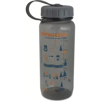 Láhev Pinguin Láhev Pinguin Tritan Slim Bottle 0,65 l barva šedá