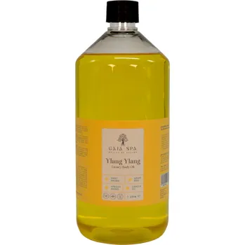 Masážní přípravek Tělový masážní olej Ylang ylang (Ylang ylang) - GAIA SPA Objem: 1000ml