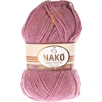 Příze Nako Pletací příze Super Inci Hit Tweed 569 - růžová