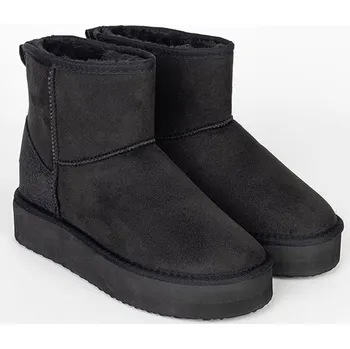 Dámské kozačky Boty ISLAND BOOT Schwarz 993766 37