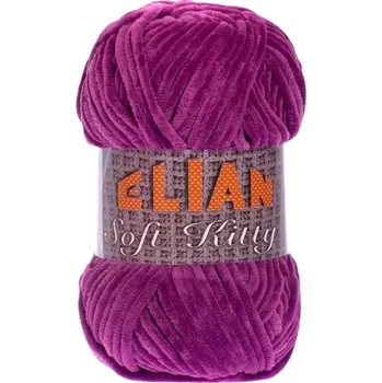 VSV Pletací příze Elian Soft Kitty 97442 - fialová