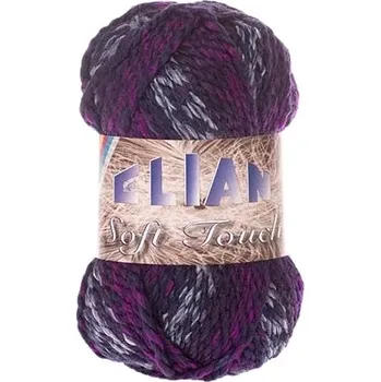 VSV Pletací příze Elian Soft Touch 604 - fialová
