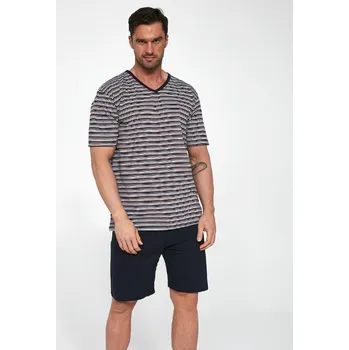 Pánská móda CORNETTE Pánské bavlněné pyžamo Cornette krátké 330/17 - M