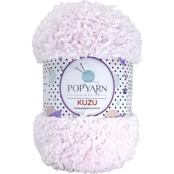 Příze POPYARN Příze Kuzu B04 - růžová, 100g 100m