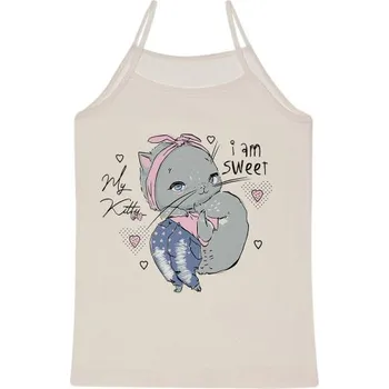 Evona Dívčí košilka KIDS UR C SVĚTLE BÉŽOVÁ Velikost: 110