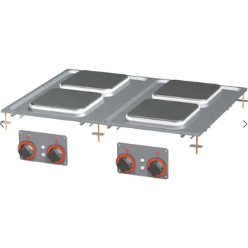 Sporák Sporák stolní elektrický PCQD 68 ET RM GASTRO - 4 zóny