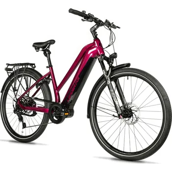 Elektrokolo Leader Fox LUCAS 28" DÁMSKÝ fialová 2025 18"