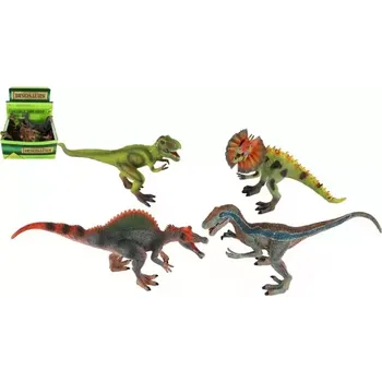 Teddies Figurka dinosaurus plast 34x17cm mix druhů v sáčku 8ks v boxu