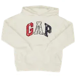 Mikina s kapucí GAP Logo Americana Pullover 781865-00 Velikost XL