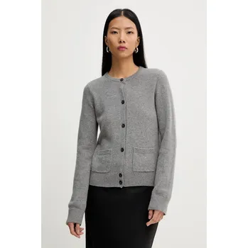 Dámský svetr Kardigan s příměsí vlny MM6 Maison Margiela S62HP0036.M13187.854 šedá 90X, vel. L