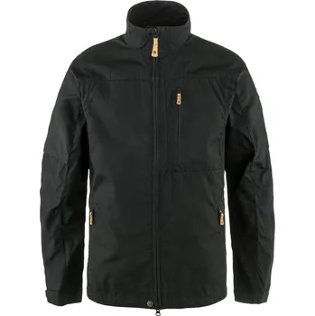 oudoor bunda pánská FJÄLLRÄVEN Övik Stencollar Jacket M Black - XXL
