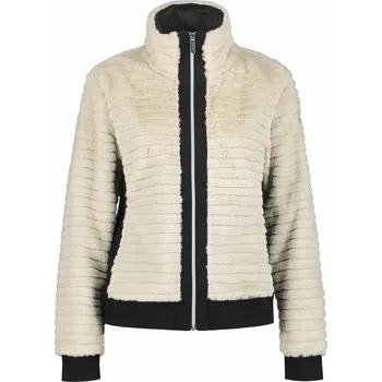 Dámská mikina Mikina fleeecová Luhta Isolahti Velikost: 36 smetanová