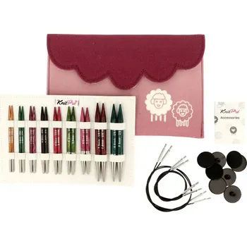 Jehlice Sada jehlic KnitPro - Dreamz Delux set vyměnitelné krátké 10cm