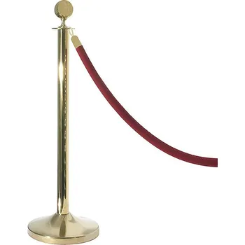 Plotový sloupek CONTACTO Zahrazovací sloupek, zlatý 1000 mm | CONTACTO, 1601/001