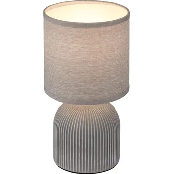 Lampička Brilo - Stolní lampa INO 1xE14/10W/230V šedá