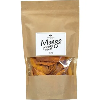 Sušené ovoce Mango přírodní sušené 250g EkoMedica