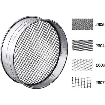 Cedník a síto CONTACTO Síto ocelové s otvory 1x2,5 mm, průměr 350 mm | CONTACTO, 2604/350