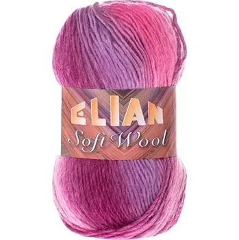 VSV Pletací příze Elian Soft Wool 836 - růžová