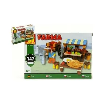 Stavebnice Stavebnice Dromader Farma 28406 147ks v krabici 22x15x4,5cm