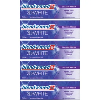 zubní pasta Blend-a-med pasta 3D White 5x75ml
