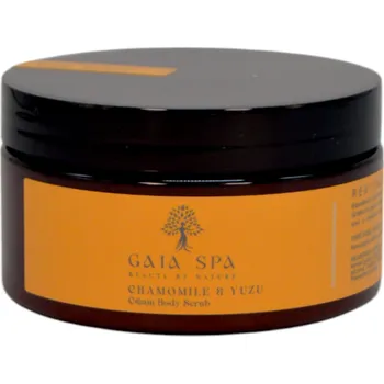 Tělový peeling Tělový peeling Kamilka a Yuzu (Chamomile & Yuzu) 200ml - GAIA SPA