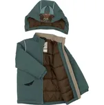 MIKK-LINE Dětská zimní bunda s 3D motivem zelená Balsam Green – Velikost: 104 Zelená 104