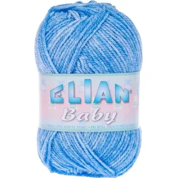 VSV Pletací příze Elian Baby 706 - modrá