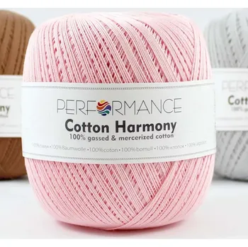 Příze Performance Bavlněná příze Cotton Harmony 0351 - růžová 100g 560m