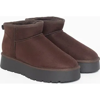 Dámské kozačky Boty ISLAND BOOT Braun 794776 41