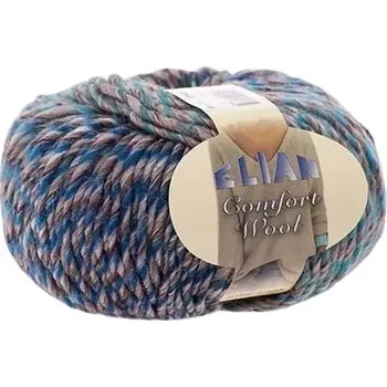 VSV Pletací příze Elian Comfort Wool 462 - modrá