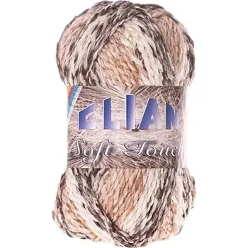 Příze VSV Pletací příze Elian Soft Touch 7309 - hnědá