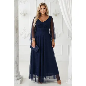 Dámské šaty Tylové šaty Večernice, Granátové Velikost: UNI