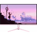 AROZZI NOVA herní monitor 27" 27T2K180 Pink/ LED/ 2560x1440/ 180Hz/ IPS/ 1000:1/ 1ms/ 2xHDMI/ 2xDP/ růžový