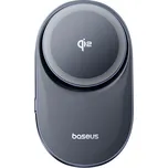 Baseus PrimeTrip VC1 Pro držák do auta s bezdrátovým nabíjením Qi2 do ventilační mřížky černý