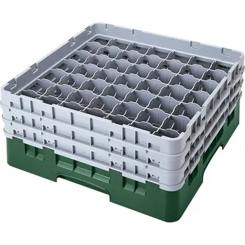 Cambro Koš Camrack 49 pozic, výška sklenice 21,6 cm - Zelená| TOM, R-49S800-119
