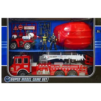 autíčko Mamido Velký požární vůz + přilba