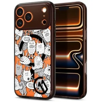 Pouzdro na mobilní telefon Spigen c11 Series Inkverse zadní kryt s podporou MagSafe pro Apple iPhone 17 Pro