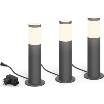 Venkovní osvětlení Philips Venkovní sloupkové Low Voltage LED svítidlo 3x6W antracitové